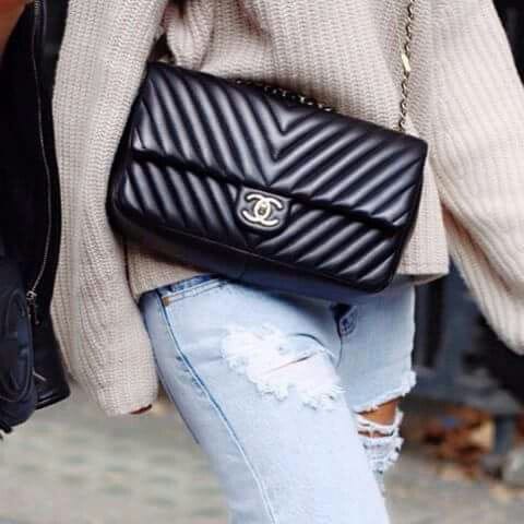 CHANEL V CAVIAR JUMBO BAGS - LABLEWHORE.COM