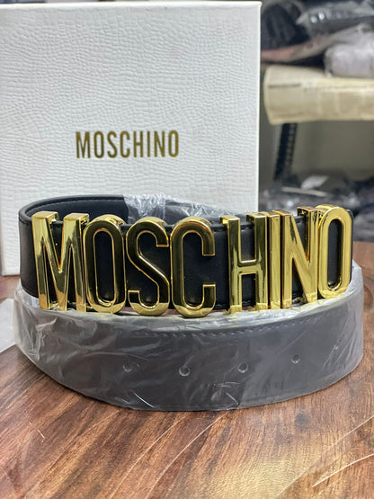 MOSCHINO IMPORTED BELTS - LABLEWHORE.COM