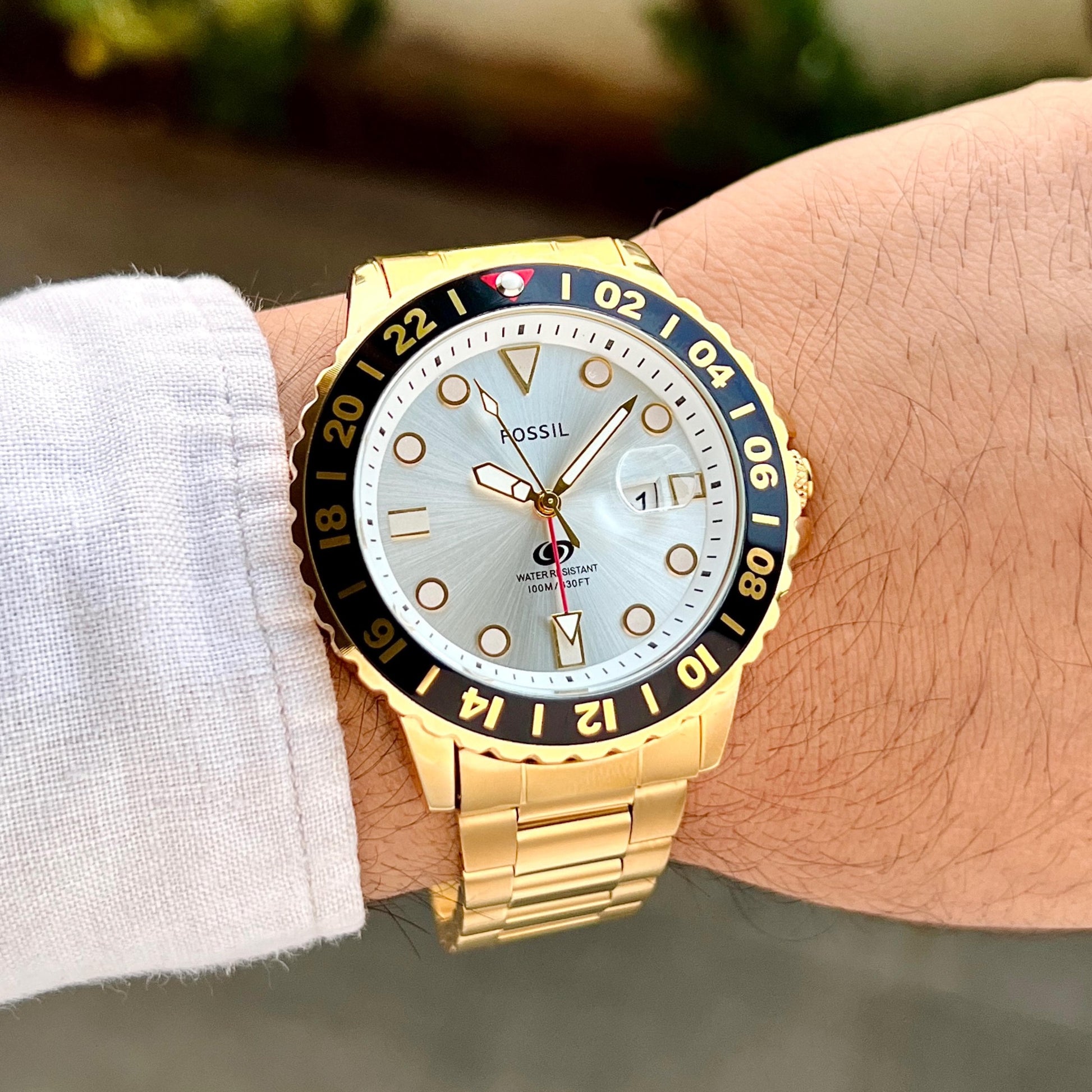 Fossil GMT Gold Series - LABLEWHORE.COM