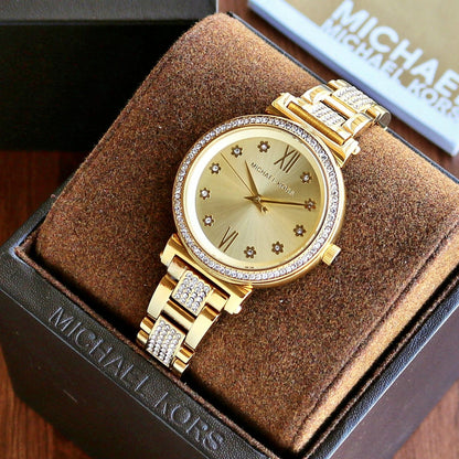 Michael Kors Sofie Collection Gold - LABLEWHORE.COM