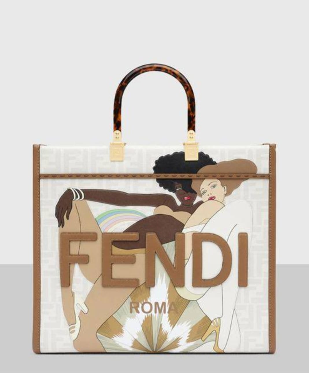 FENDI SUNSHINE TOTE BAGS - LABLEWHORE.COM