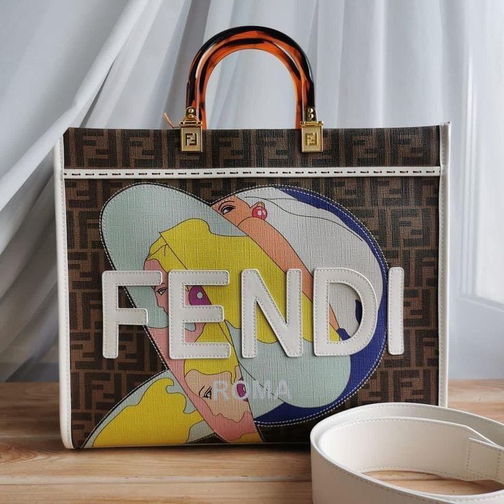 FENDI SUNSHINE TOTE BAGS - LABLEWHORE.COM