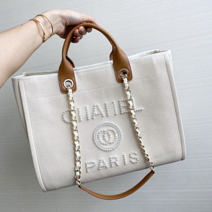 CHANEL PEARL TOTE BAGS - LABLEWHORE.COM