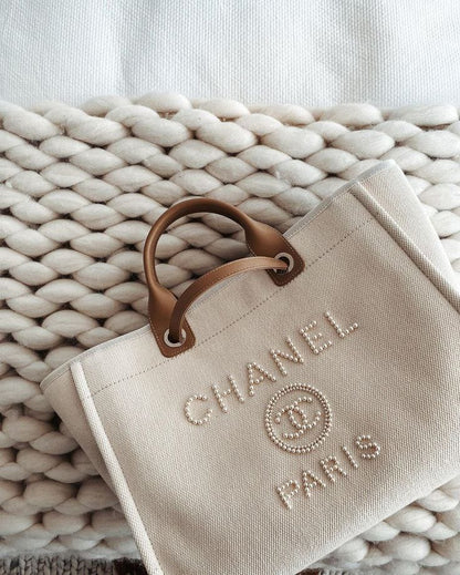 CHANEL PEARL TOTE BAGS - LABLEWHORE.COM