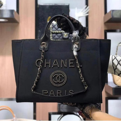 CHANEL PEARL TOTE BAGS - LABLEWHORE.COM