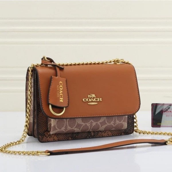 Coach Klare Crossbody In Signature Canvas Bag With OG Box & Dust Bag - LABLEWHORE.COM