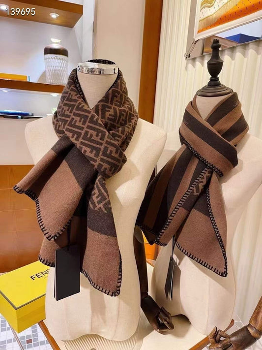 FENDI WOOLLEN LUXURY MUFFLER - LABLEWHORE.COM