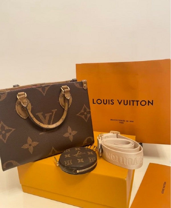 Louis Vuitton LV On The Go PM Premium Quality With Double Box & Dust Bag - Coin Pouch - LABLEWHORE.COM