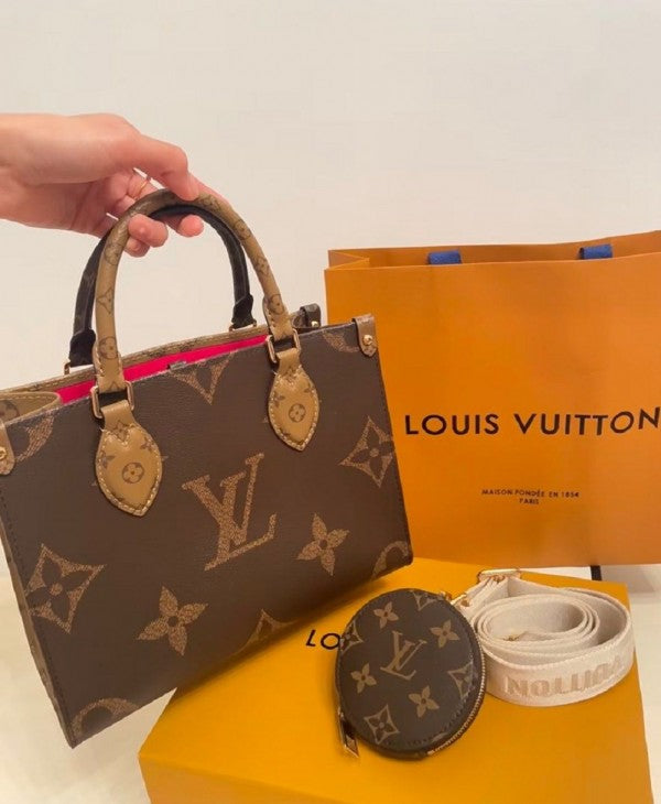 Louis Vuitton LV On The Go PM Premium Quality With Double Box & Dust Bag - Coin Pouch - LABLEWHORE.COM