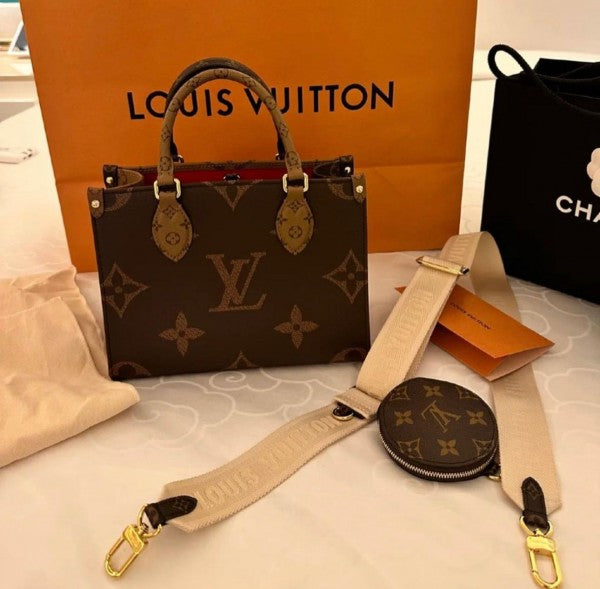 Louis Vuitton LV On The Go PM Premium Quality With OG Magnetic Box & Dust Bag - Coin Pouch - LABLEWHORE.COM