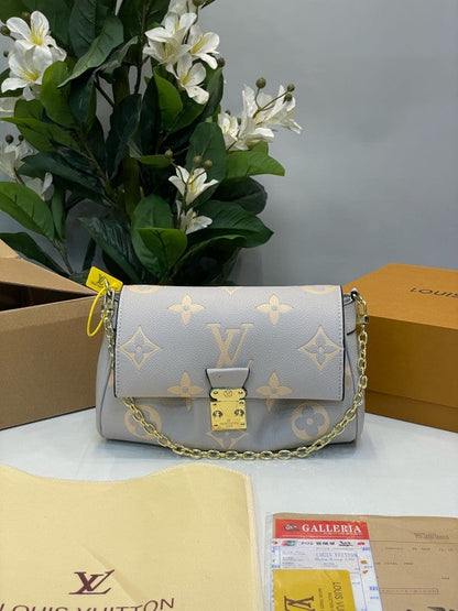 LV M45859 Shoulder Bag With OG Double Box & Dust Bag Blue Grey - LABLEWHORE.COM