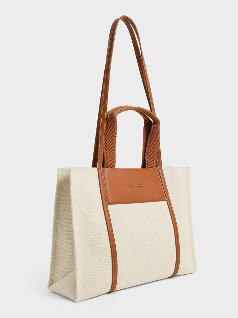 CHARLES AND KEITH TOTE BAG - LABLEWHORE.COM