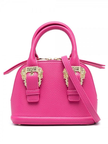 Versace Jeans Couture Baroque Buckle Bag With OG Box & Dust Bag - LABLEWHORE.COM