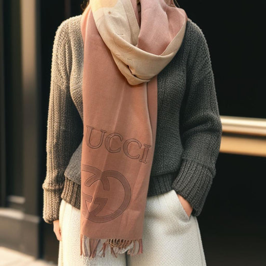 GUCCI WOOLLEN MUFFLER/STOLE - LABLEWHORE.COM