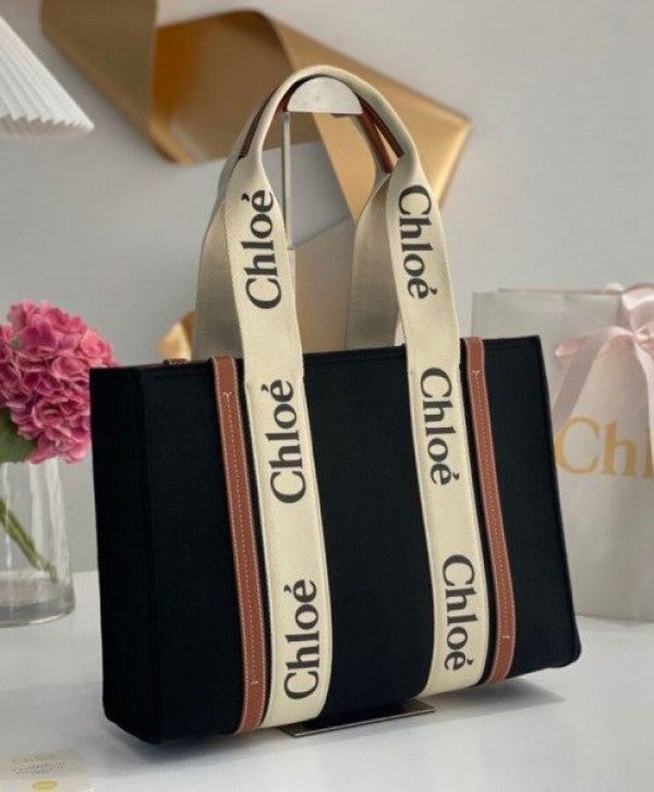 CHLOE Medium Woody Tote Bag With Dust Bag - LABLEWHORE.COM