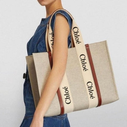 CHLOE Medium Woody Tote Bag With Dust Bag - LABLEWHORE.COM