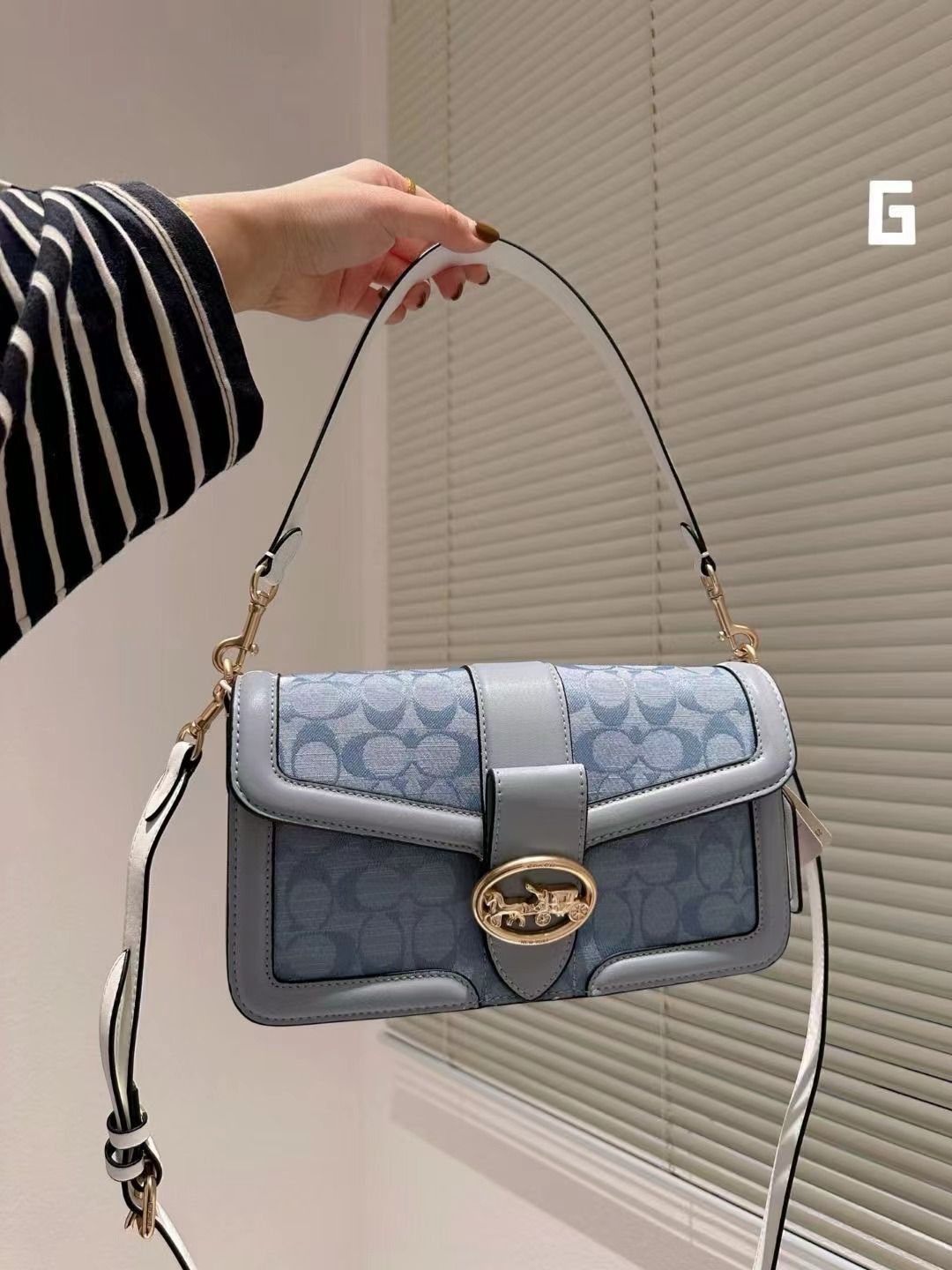 COACH GEORGIE SHOULDER BAG IN VERY HIGH QUALITY - LABLEWHORE.COM