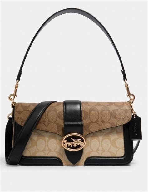 COACH GEORGIE SHOULDER BAG IN VERY HIGH QUALITY - LABLEWHORE.COM