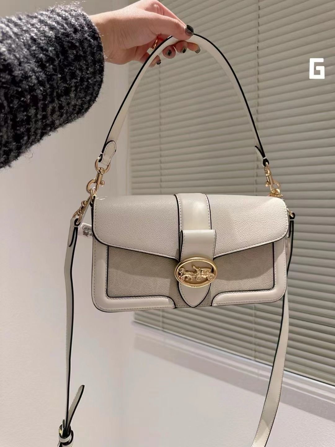 COACH GEORGIE SHOULDER BAG IN VERY HIGH QUALITY - LABLEWHORE.COM