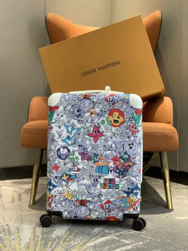 Louis Vuitton 55cm luggage trolley bag in cartoon - LABLEWHORE.COM