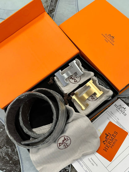 HERMES DOUBLE BUCKLE BELTS - LABLEWHORE.COM