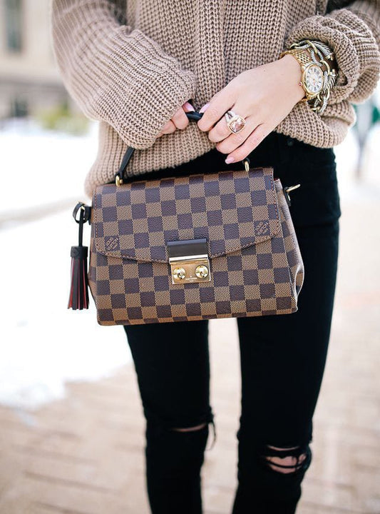 LOUIS VUITTON CROISETTE HANDBAGS