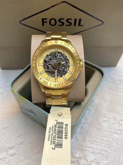 Fossil Bronson Automatic Gold