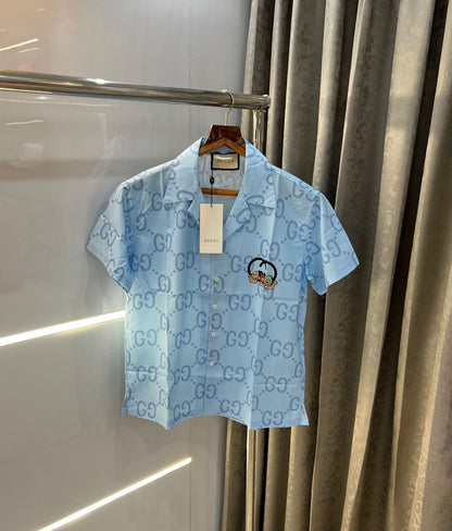 GUCCI PRINTED IMPORTED HALF SHIRT