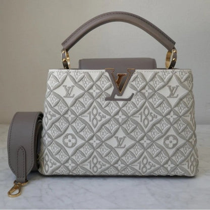 Louis Vuitton Capucines Jacquard