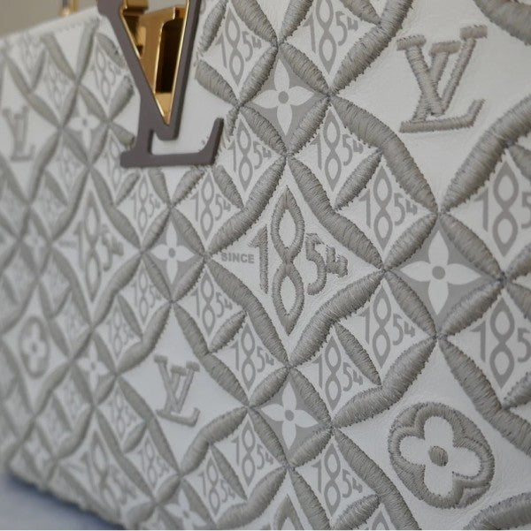 Louis Vuitton Capucines Jacquard