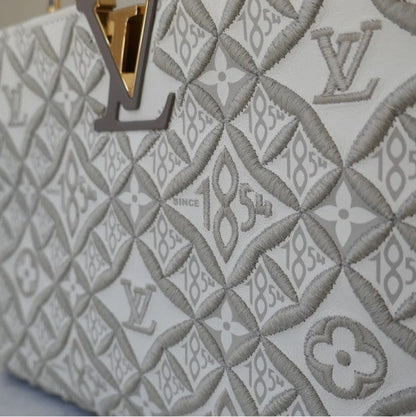 Louis Vuitton LV Capucines Premium Quality Leather Bag With OG Box & Dust Bag