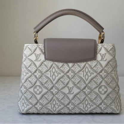 Louis Vuitton Capucines Jacquard