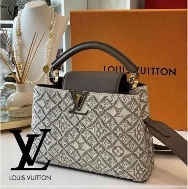 Louis Vuitton Capucines Jacquard