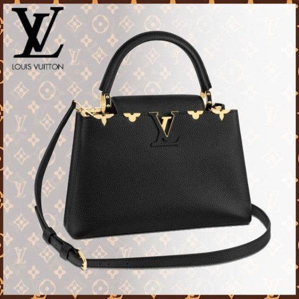 Louis Vuitton Capucines Black