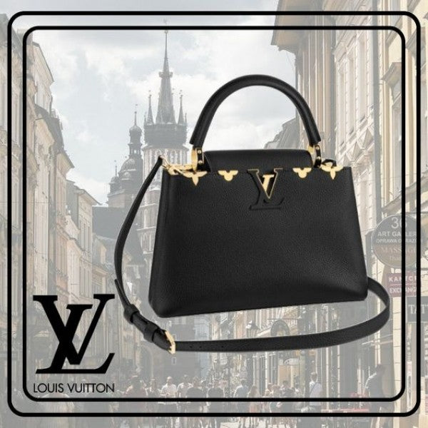 Louis Vuitton Capucines Black