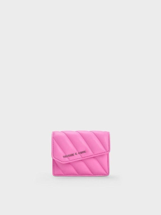 Charles & Keith Mini Asymmetric Flap Sling Bag With OG Box
