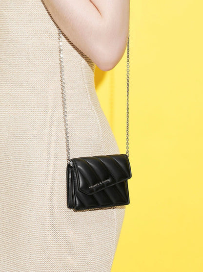 CHARLES & KEITH ASYMMETRIC NANO SLING BAG