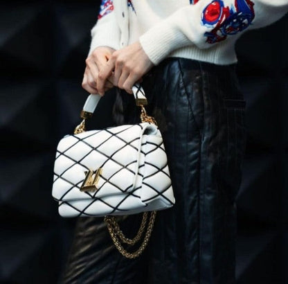 Louis Vuitton Premium Bag Black White