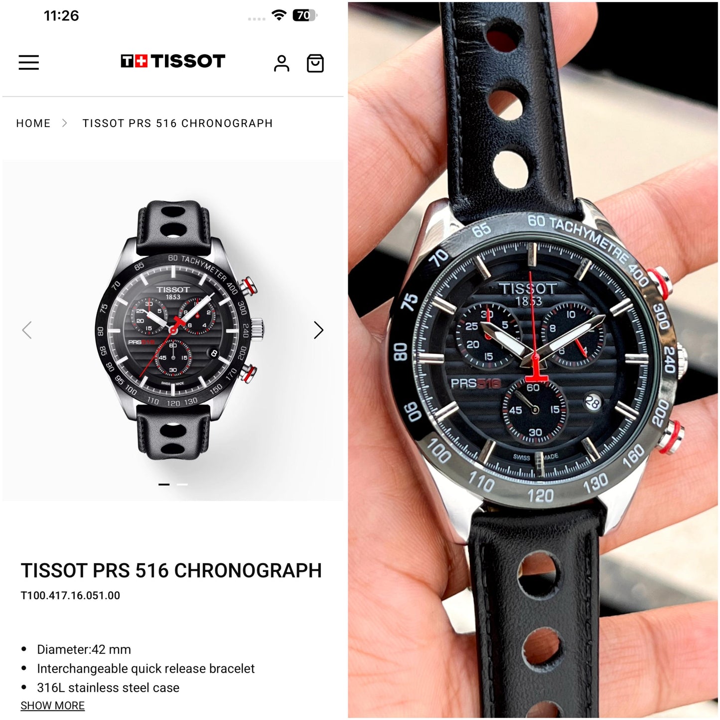 Tissot Premium Watch