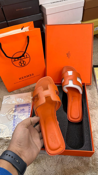 HERMES THE MOST AWAITED  SLIPPERS FLATS