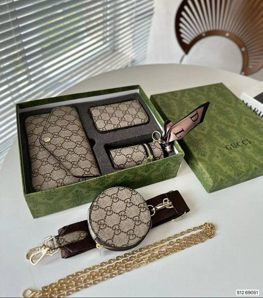 GUCCI BRANDED POCHETTE COMBO SETS