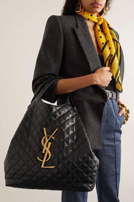 YSL SAINT LAURENT  ICARE MAXI SHOPPING BAG