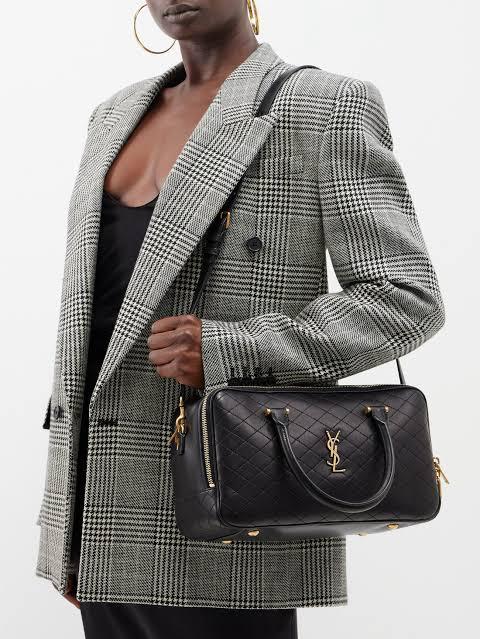 YVES SAINT LAUREN LYIA BOWLING BAG