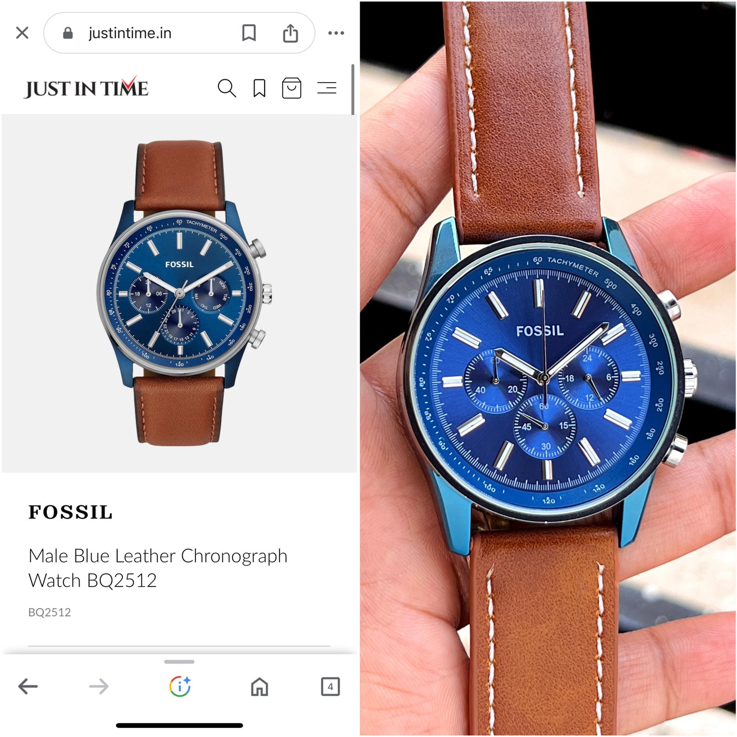 Fossil Premium Chronograph Collection