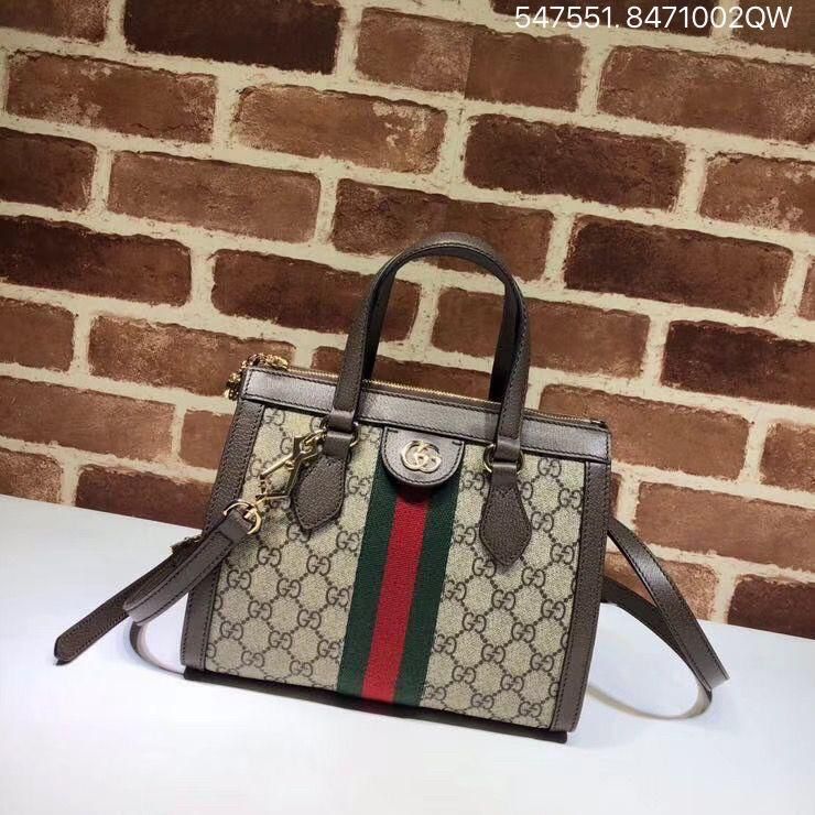 GUCCI OPHIDIA SIGNATURE HANDBAG