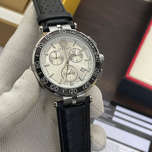Versace Greca Chronograph Watch