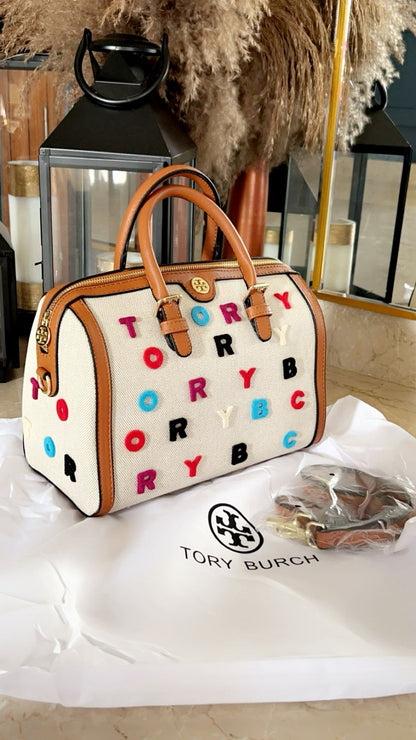 Tory Burch canvas Speedy