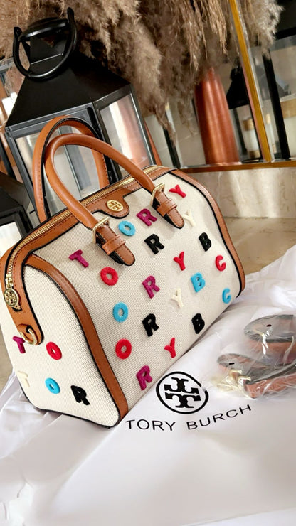 Tory Burch canvas Speedy