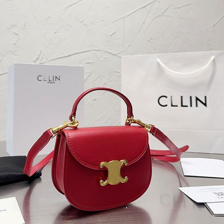 CELINE TRIOMPHE LOGO BAGS