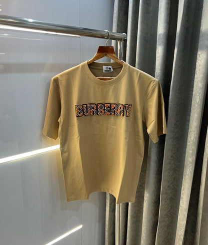 Burberry Logo Work Imported Oversized T-Shirt